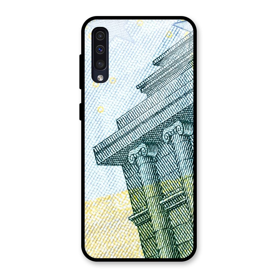 Baroque and Rococo style Glass Back Case for Galaxy A30s