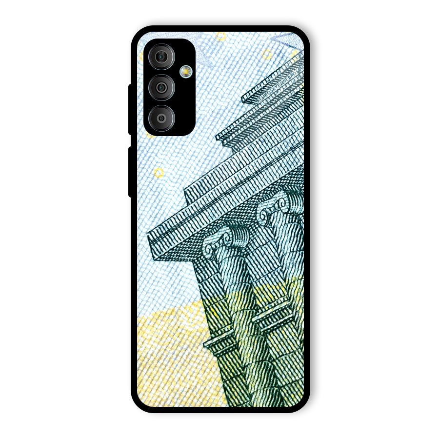 Baroque and Rococo style Glass Back Case for Galaxy F23