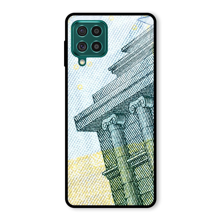 Baroque and Rococo style Glass Back Case for Galaxy F62