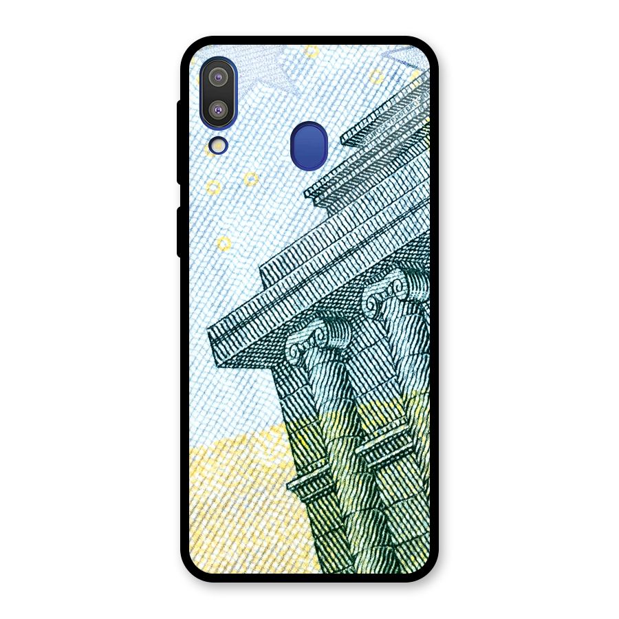 Baroque and Rococo style Glass Back Case for Galaxy M20
