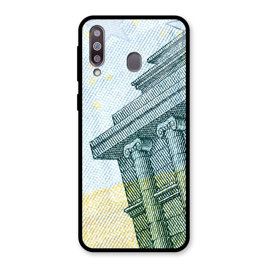 Baroque and Rococo style Glass Back Case for Galaxy M30