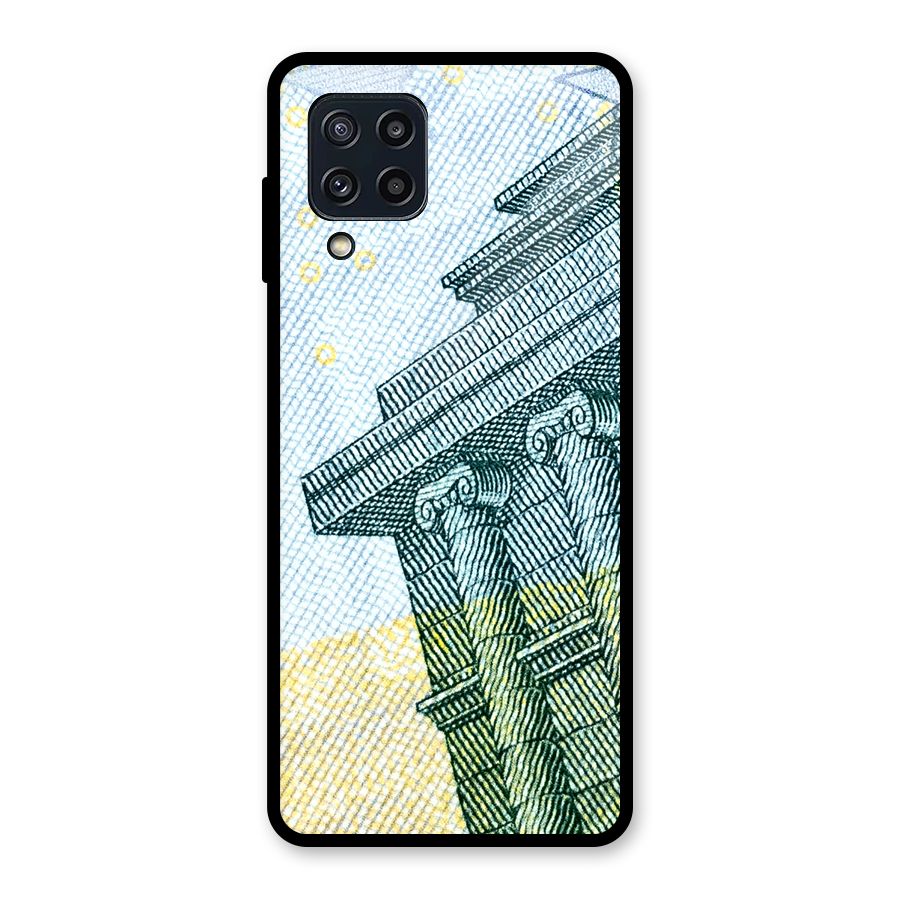 Baroque and Rococo style Glass Back Case for Galaxy M32