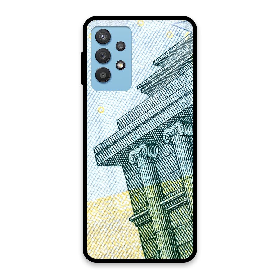 Baroque and Rococo style Glass Back Case for Galaxy M32 5G