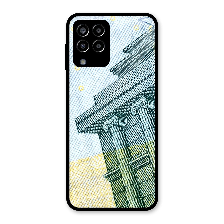 Baroque and Rococo style Glass Back Case for Galaxy M33