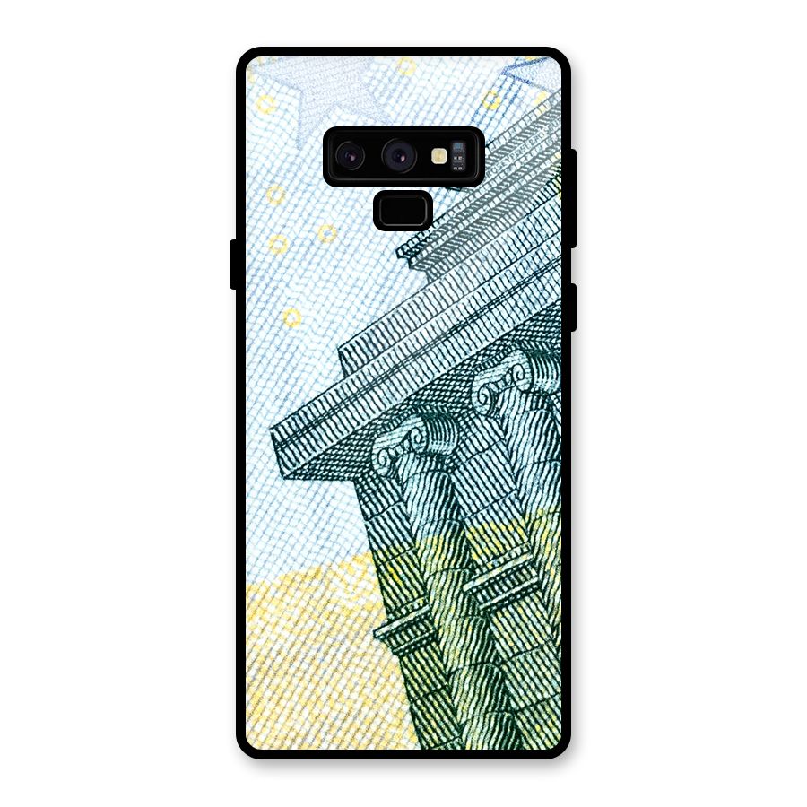 Baroque and Rococo style Glass Back Case for Galaxy Note 9