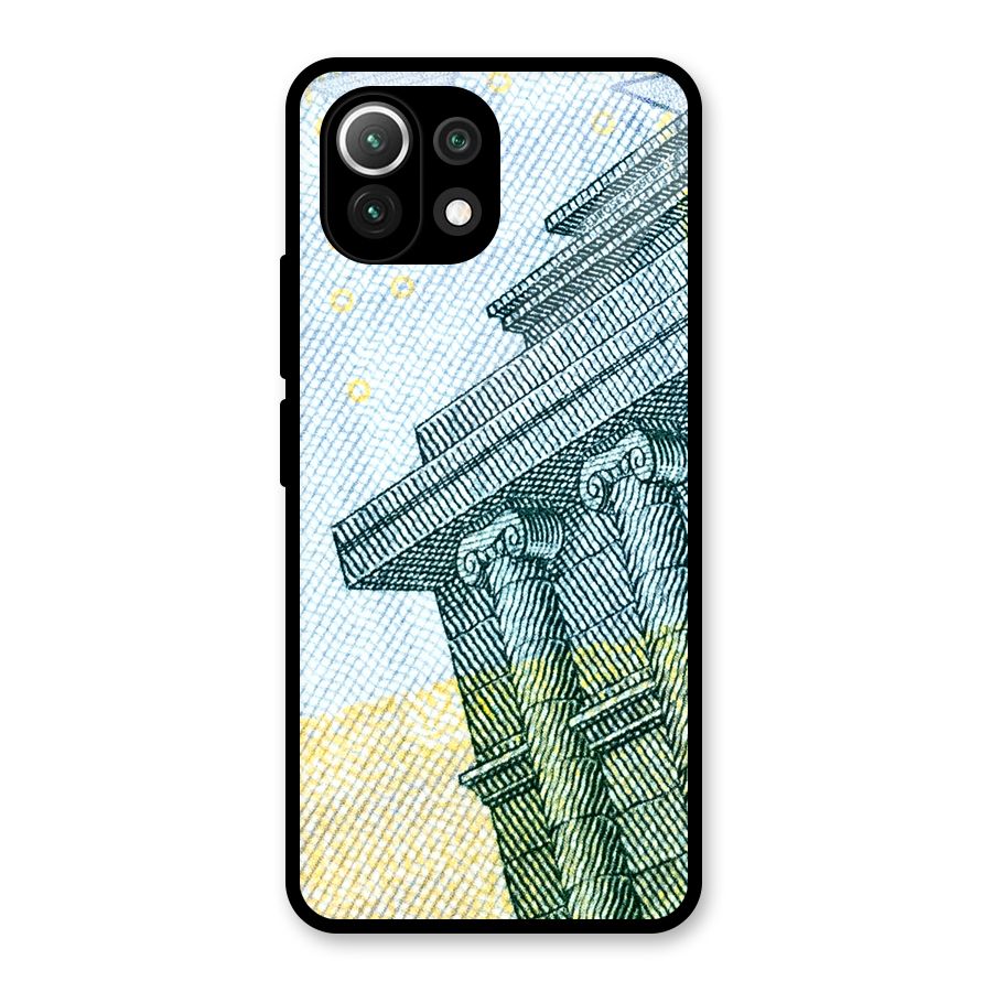 Baroque and Rococo style Glass Back Case for Mi 11 Lite