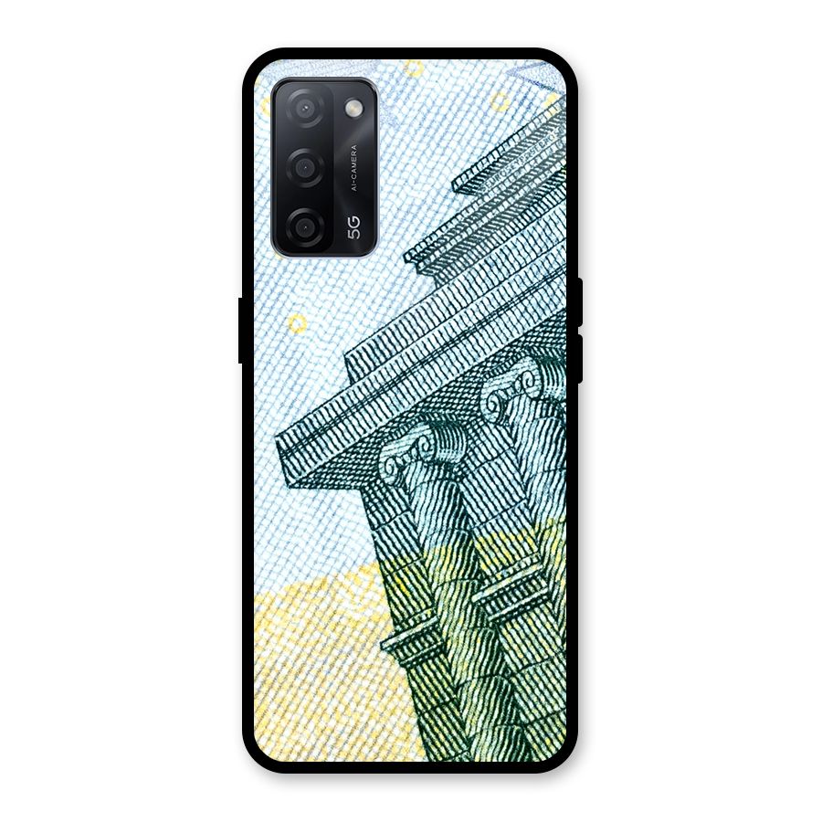 Baroque and Rococo style Glass Back Case for Oppo A53s 5G