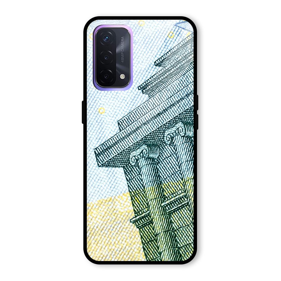 Baroque and Rococo style Glass Back Case for Oppo A74 5G