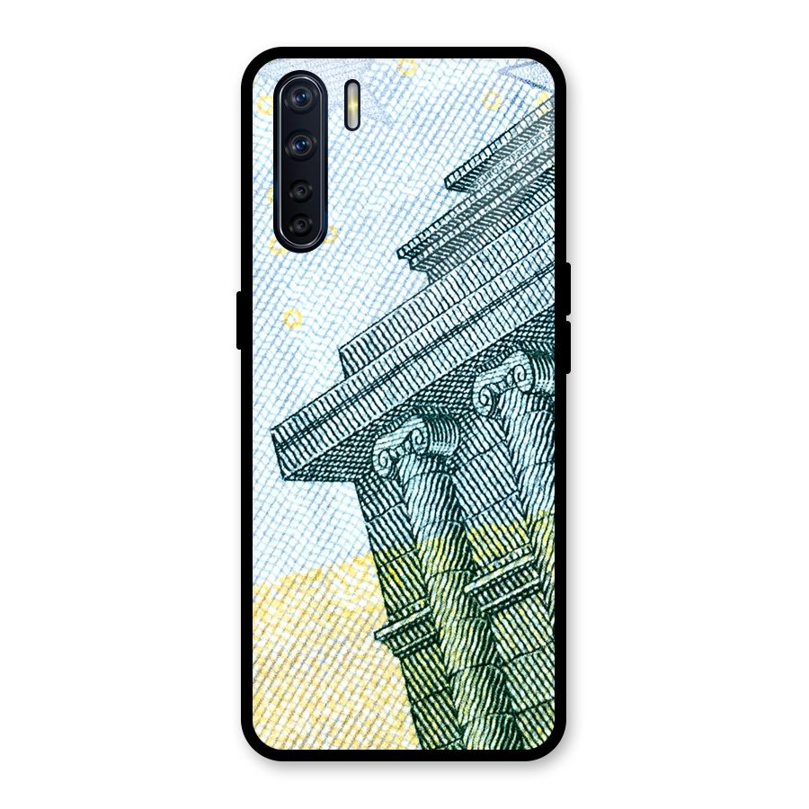 Baroque and Rococo style Glass Back Case for Oppo F15