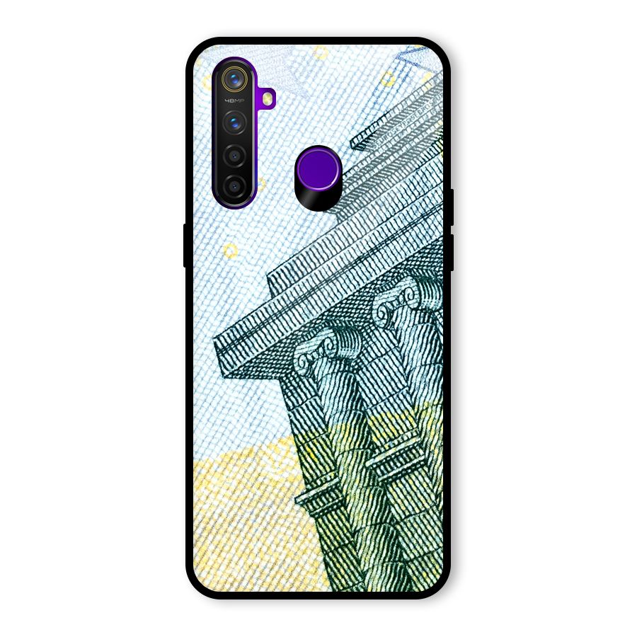 Baroque and Rococo style Glass Back Case for Realme 5 Pro
