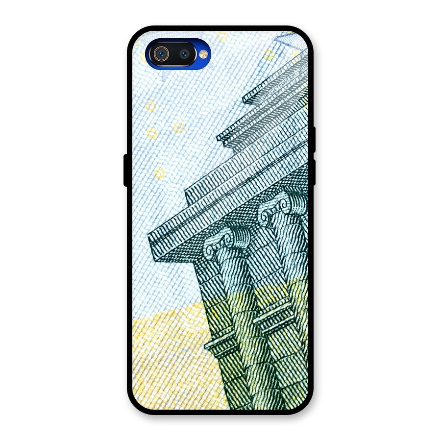 Baroque and Rococo style Glass Back Case for Realme C2