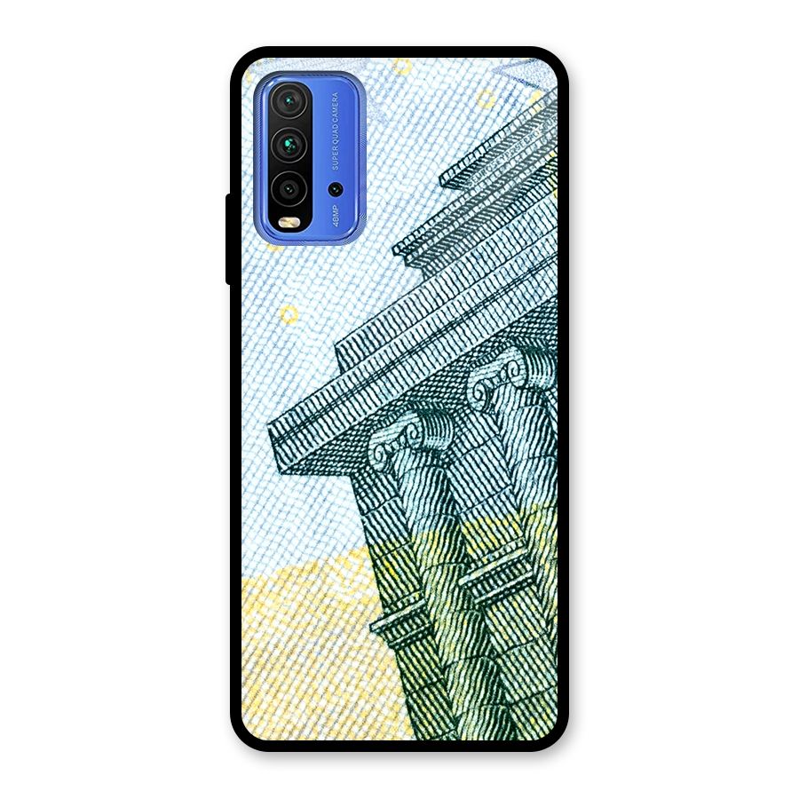 Baroque and Rococo style Glass Back Case for Redmi 9 Power