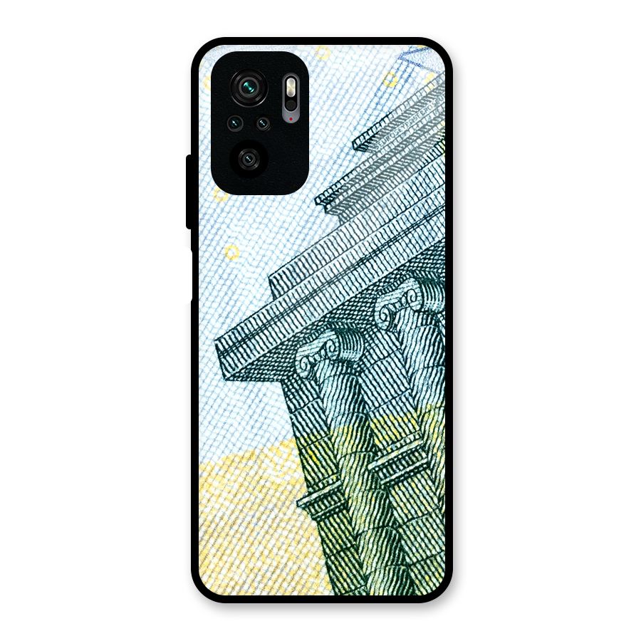 Baroque and Rococo style Glass Back Case for Redmi Note 10S