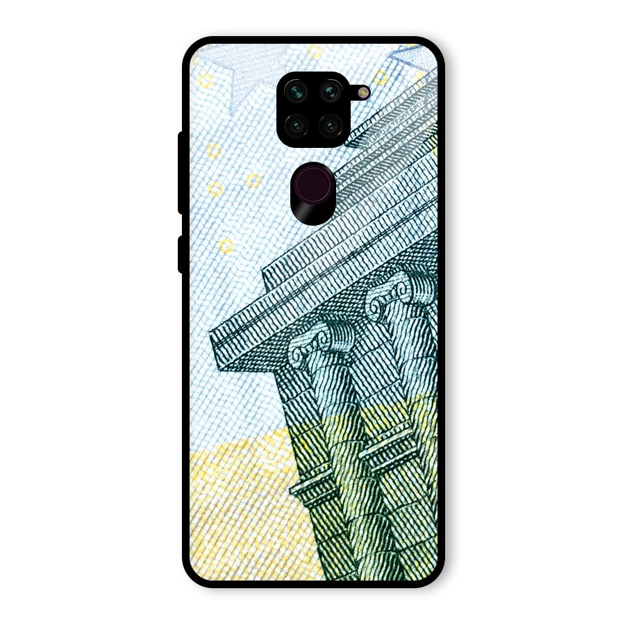 Baroque and Rococo style Glass Back Case for Redmi Note 9