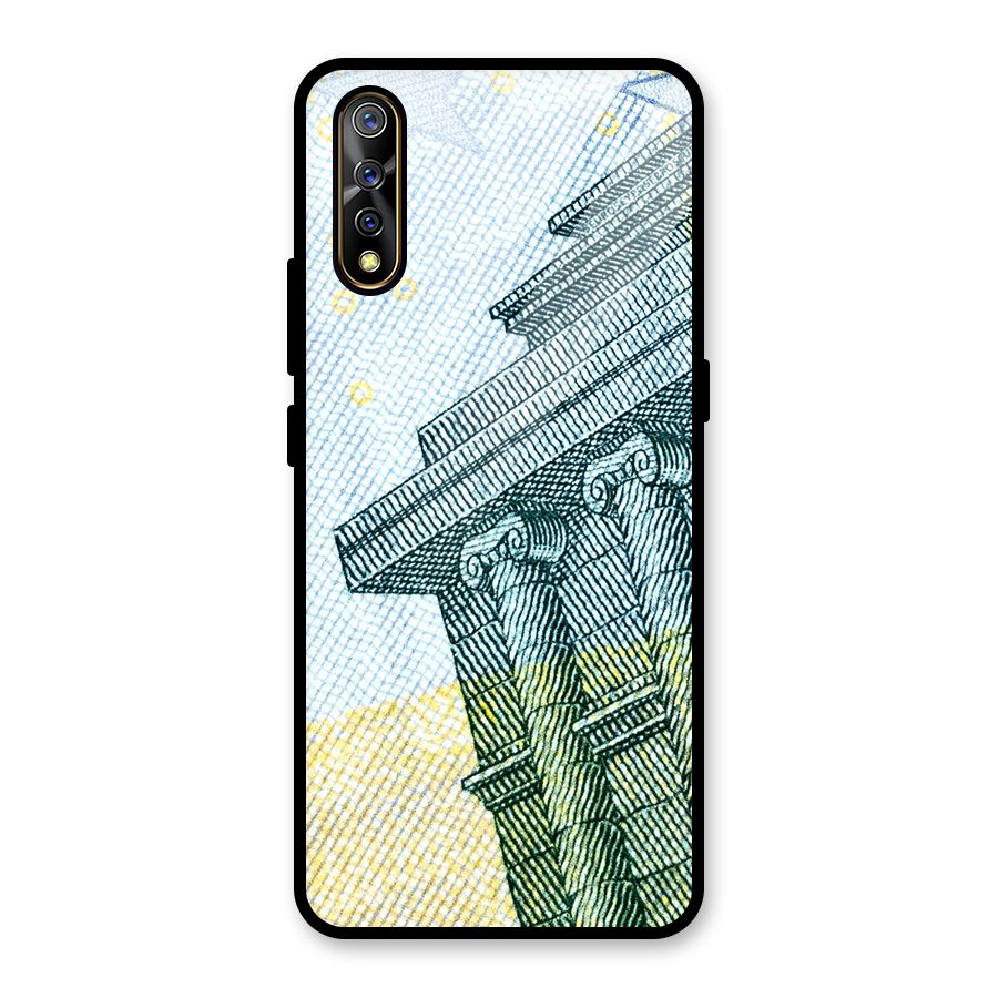 Baroque and Rococo style Glass Back Case for Vivo S1