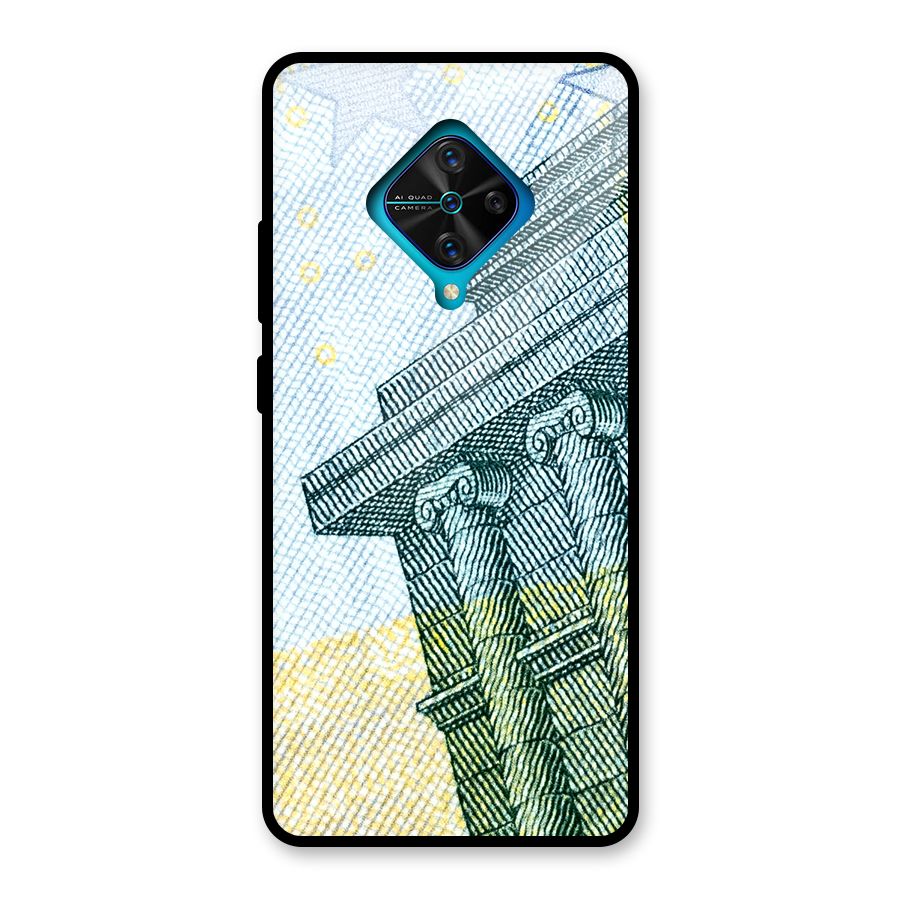 Baroque and Rococo style Glass Back Case for Vivo S1 Pro