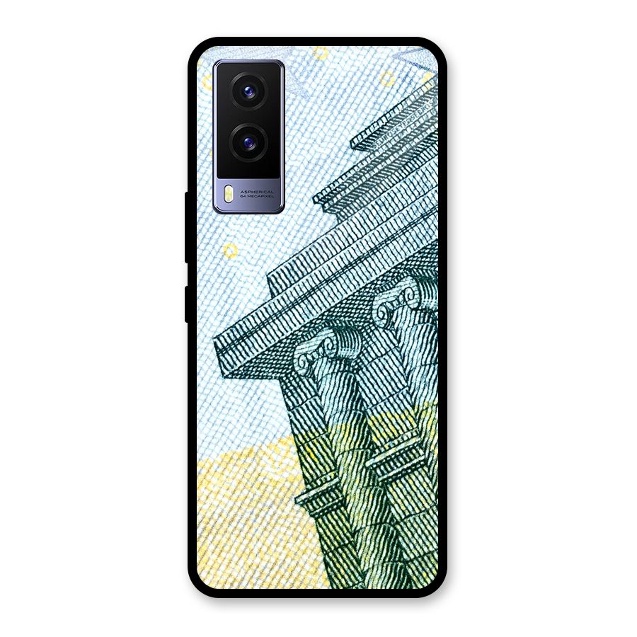 Baroque and Rococo style Glass Back Case for Vivo V21e 5G