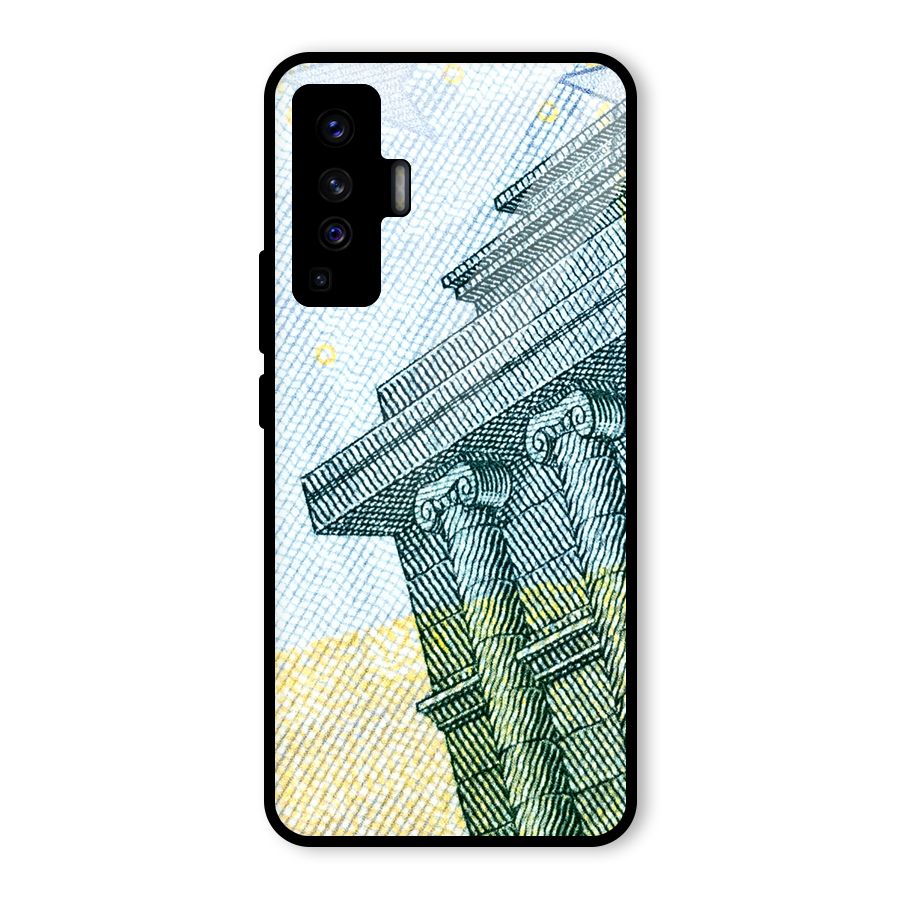 Baroque and Rococo style Glass Back Case for Vivo X50