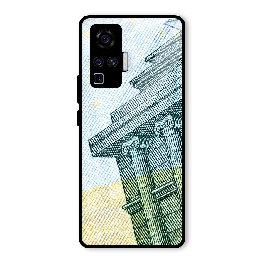 Baroque and Rococo style Glass Back Case for Vivo X50 Pro