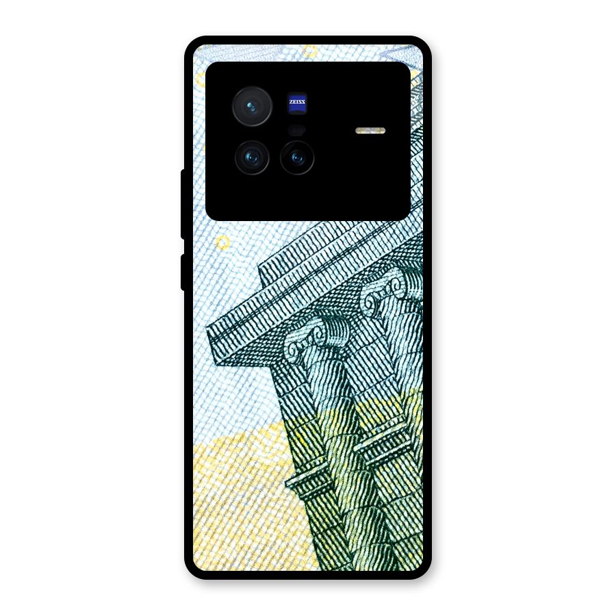 Baroque and Rococo style Glass Back Case for Vivo X80