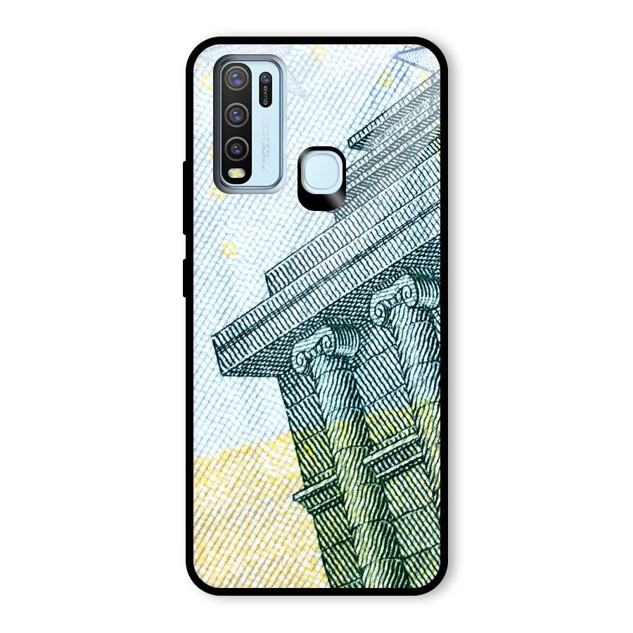 Baroque and Rococo style Glass Back Case for Vivo Y30
