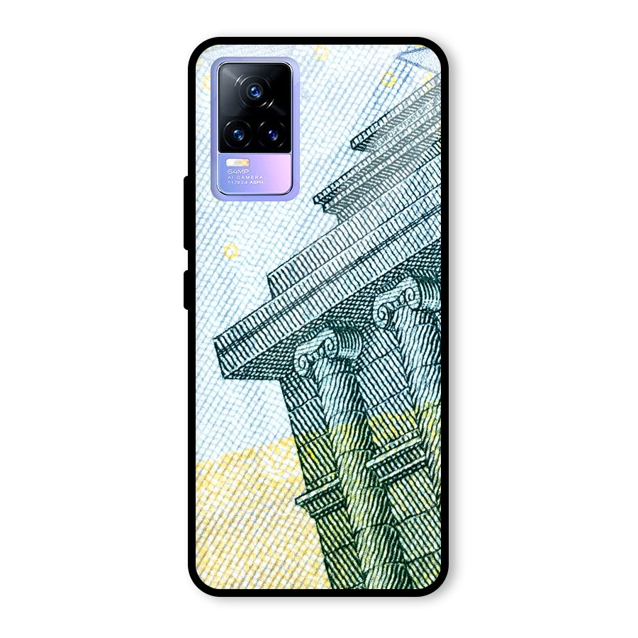 Baroque and Rococo style Glass Back Case for Vivo Y73