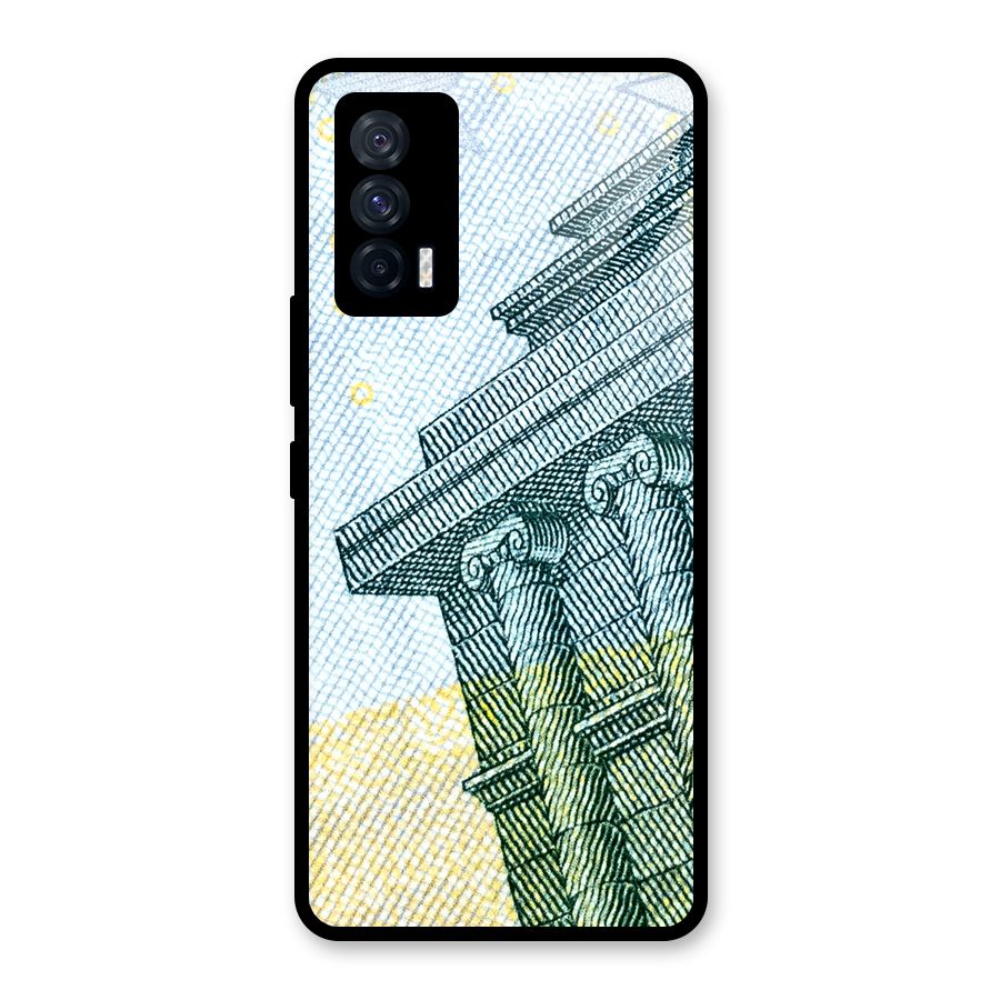 Baroque and Rococo style Glass Back Case for Vivo iQOO 7 5G
