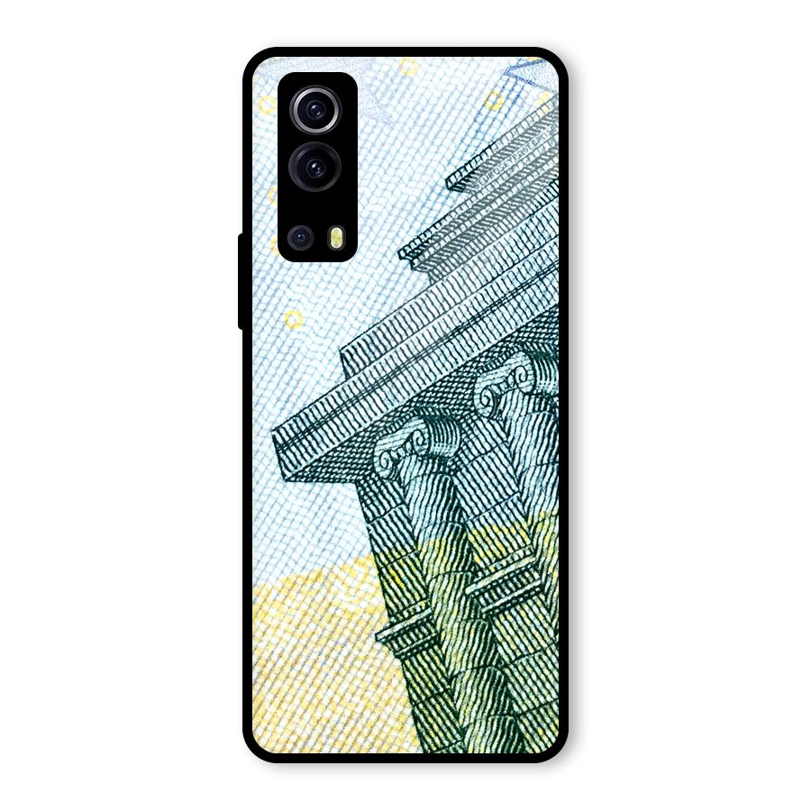 Baroque and Rococo style Glass Back Case for Vivo iQOO Z3