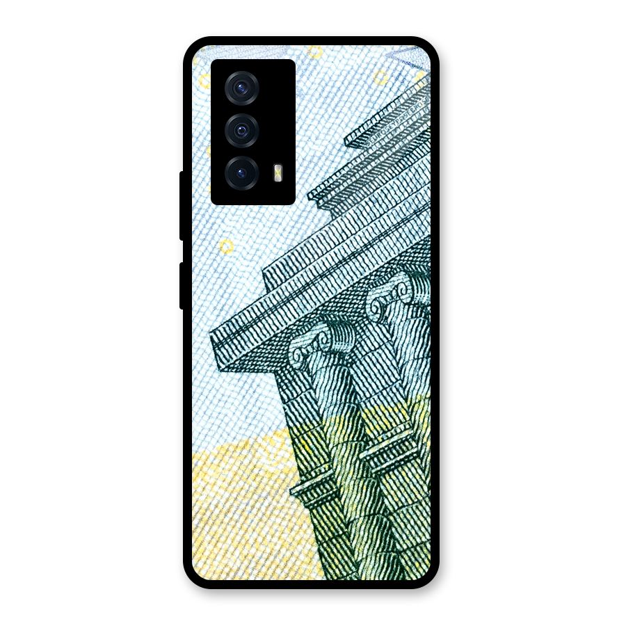Baroque and Rococo style Glass Back Case for Vivo iQOO Z5