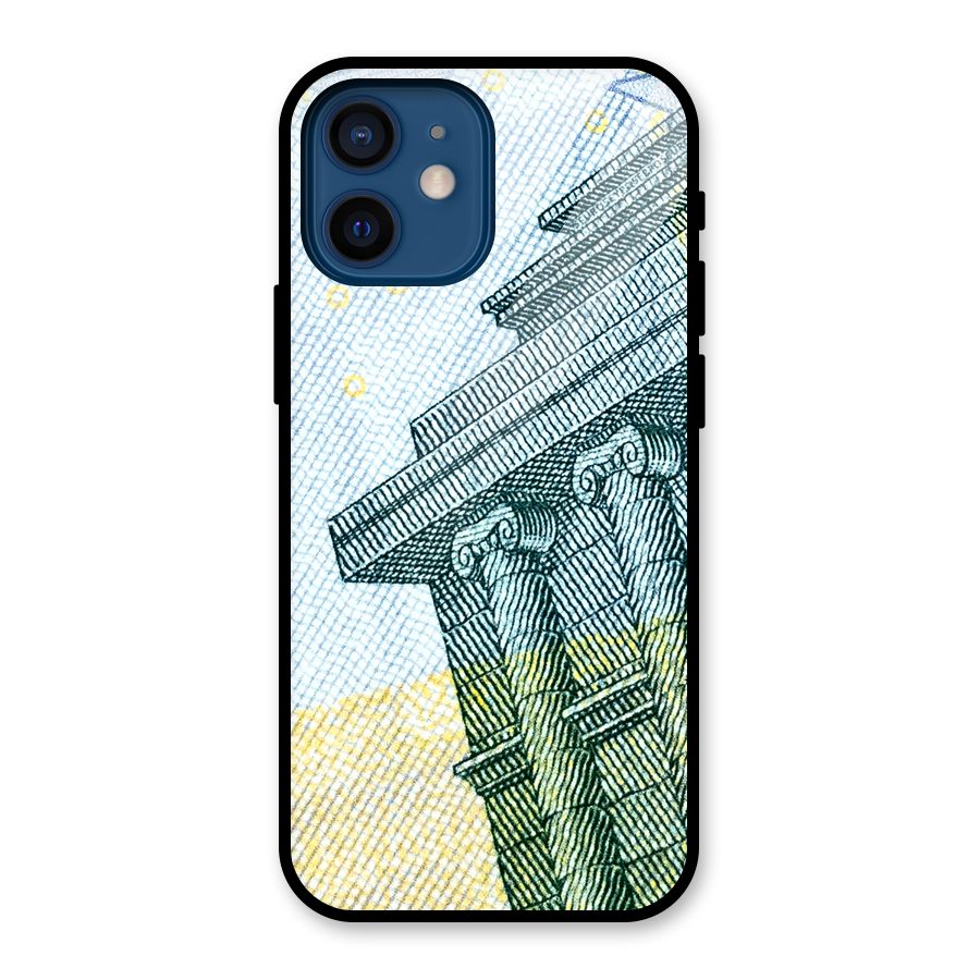 Baroque and Rococo style Glass Back Case for iPhone 12 Mini