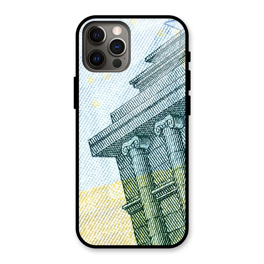Baroque and Rococo style Glass Back Case for iPhone 12 Pro