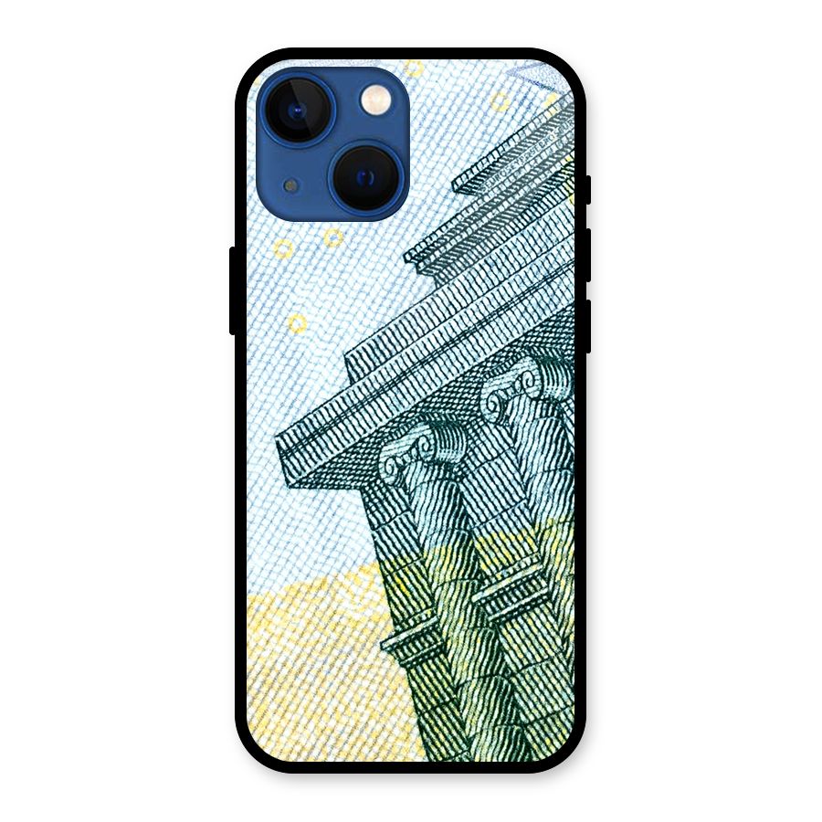 Baroque and Rococo style Glass Back Case for iPhone 13 Mini