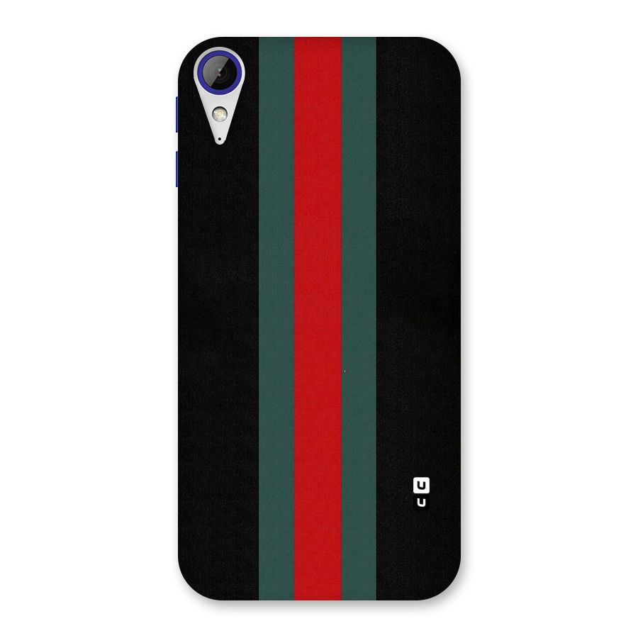 Basic Colored Stripes Back Case for Desire 830