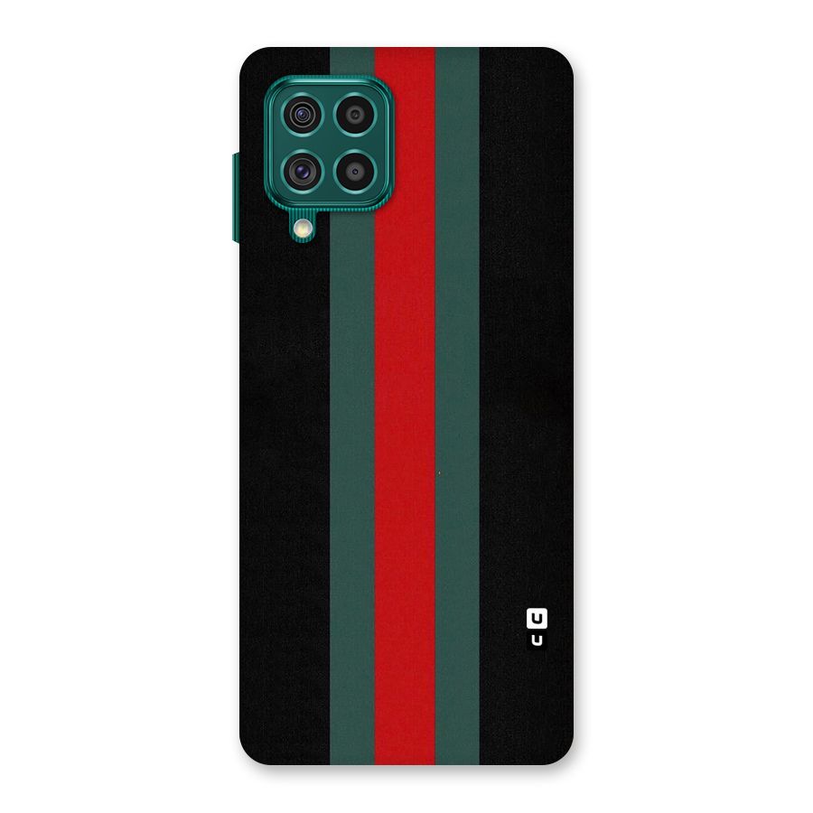 Basic Colored Stripes Back Case for Galaxy F62