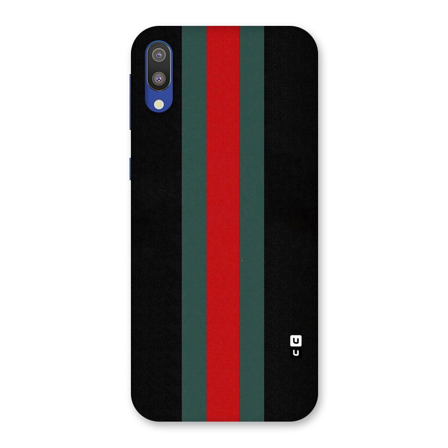 Basic Colored Stripes Back Case for Galaxy M10