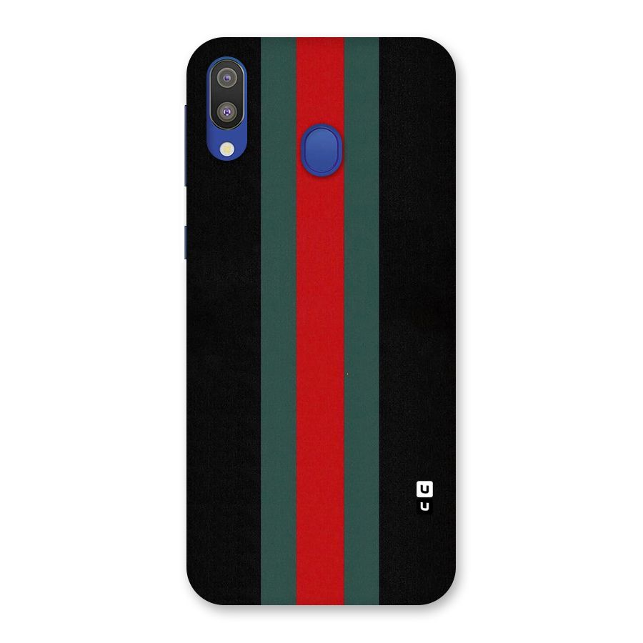Basic Colored Stripes Back Case for Galaxy M20