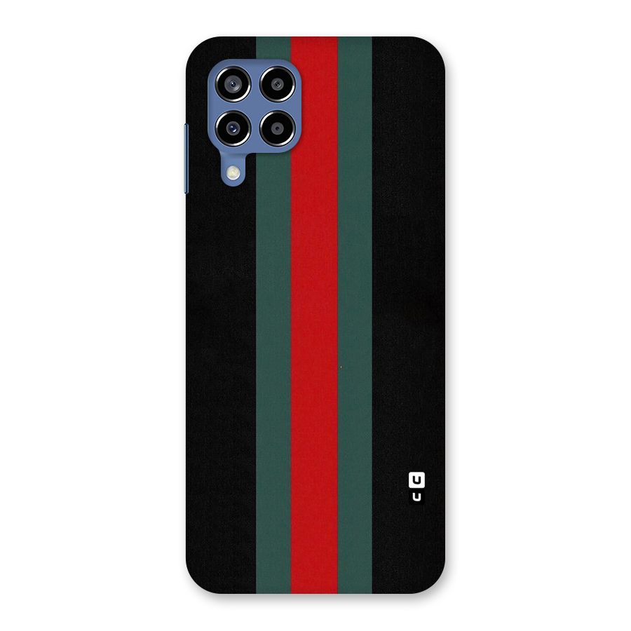 Basic Colored Stripes Back Case for Galaxy M53 5G