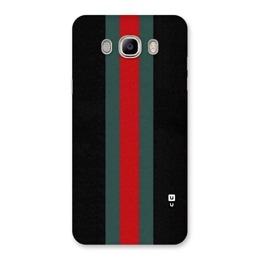 Basic Colored Stripes Back Case for Galaxy On8