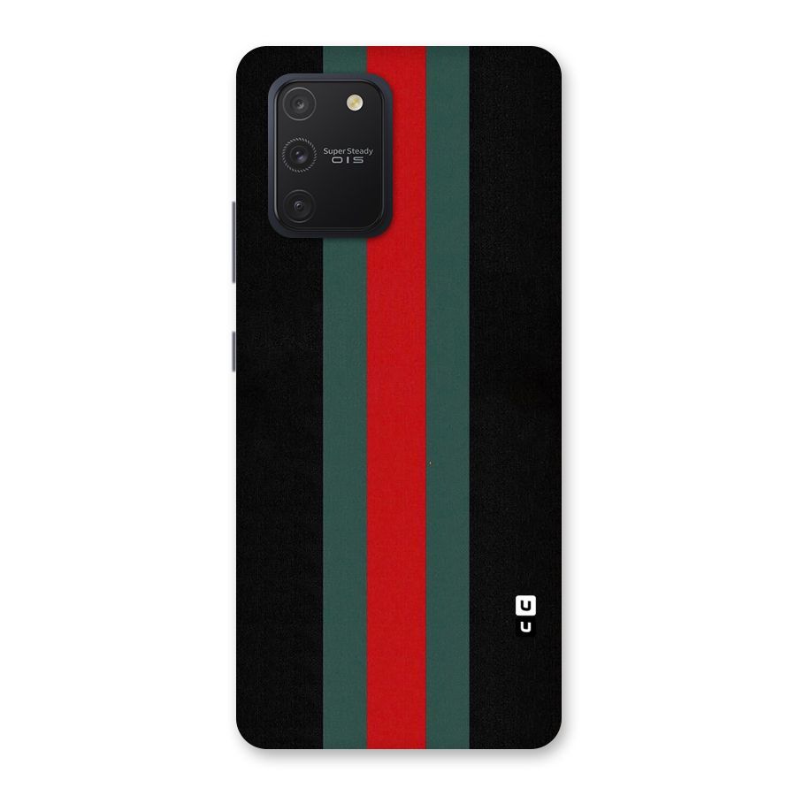 Basic Colored Stripes Back Case for Galaxy S10 Lite