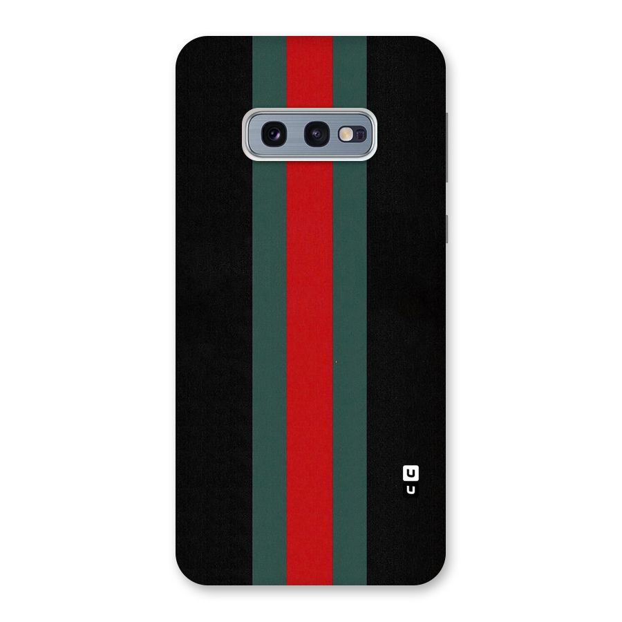 Basic Colored Stripes Back Case for Galaxy S10e