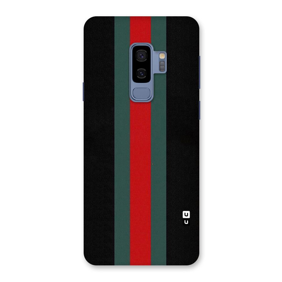 Basic Colored Stripes Back Case for Galaxy S9 Plus