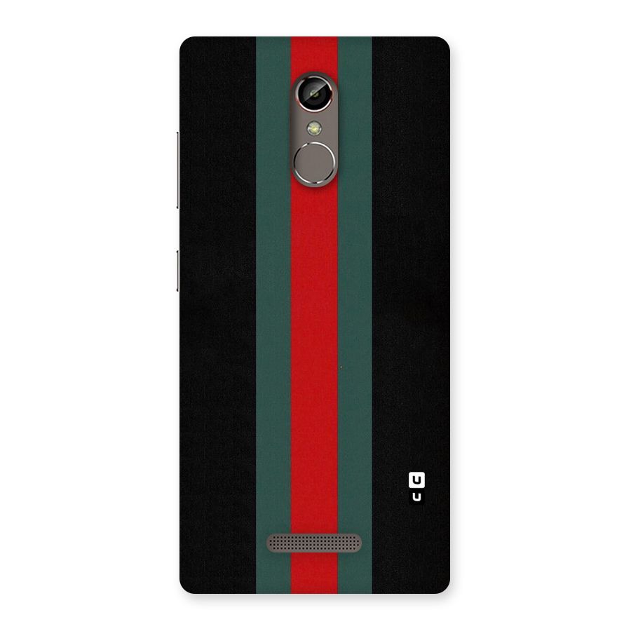 Basic Colored Stripes Back Case for Gionee S6s