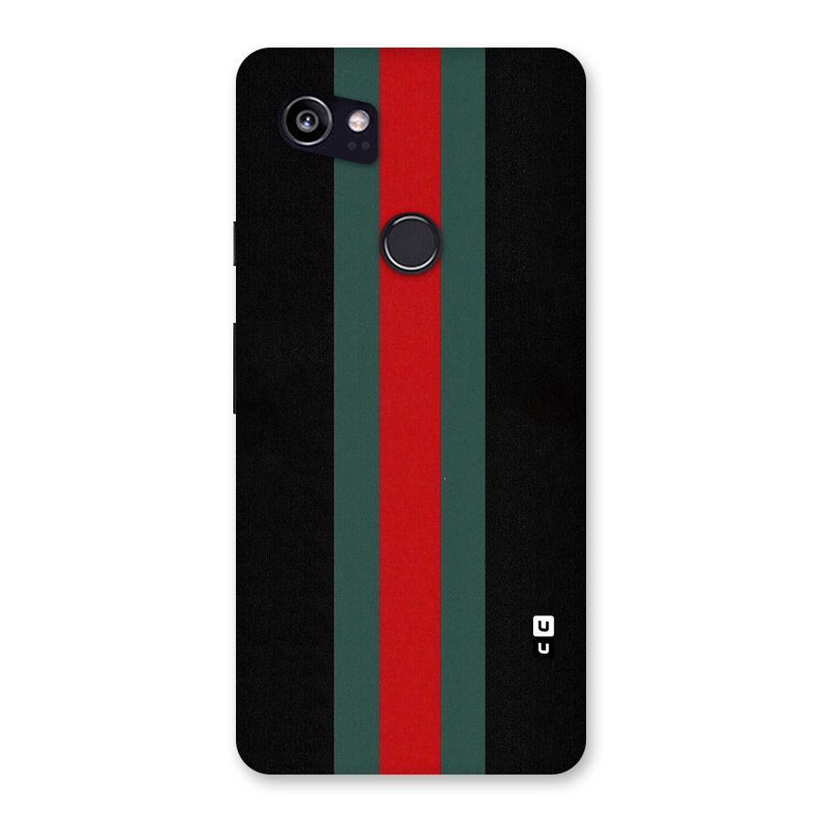 Basic Colored Stripes Back Case for Google Pixel 2 XL