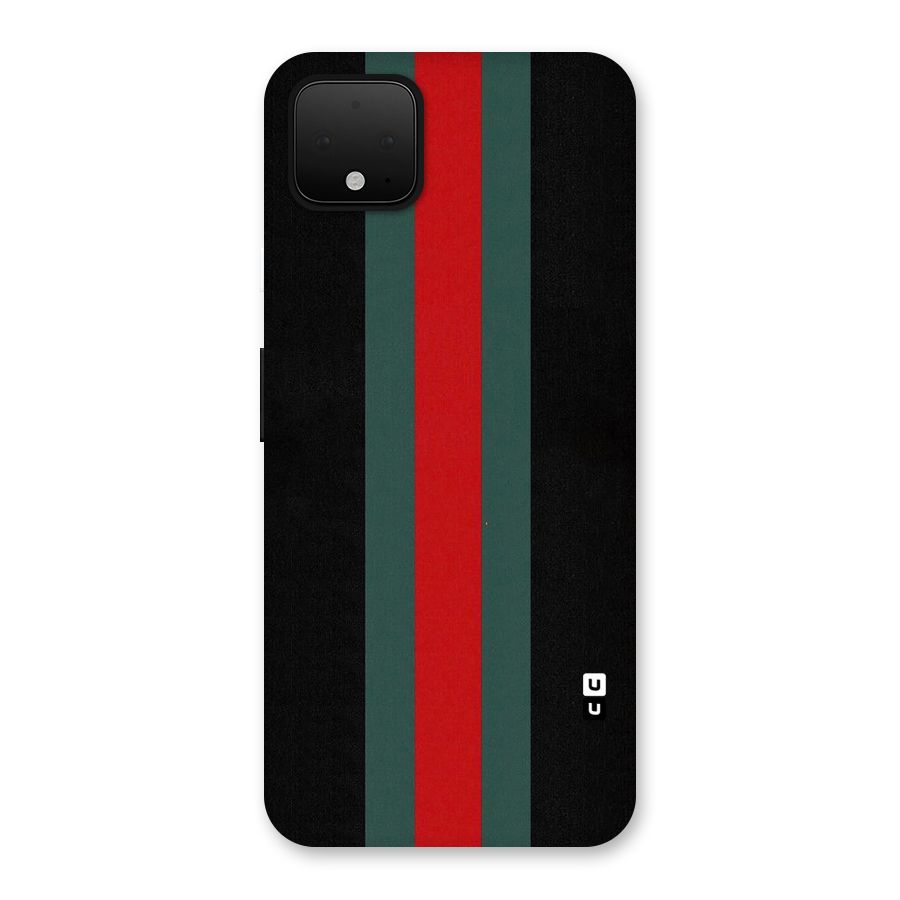 Basic Colored Stripes Back Case for Google Pixel 4 XL