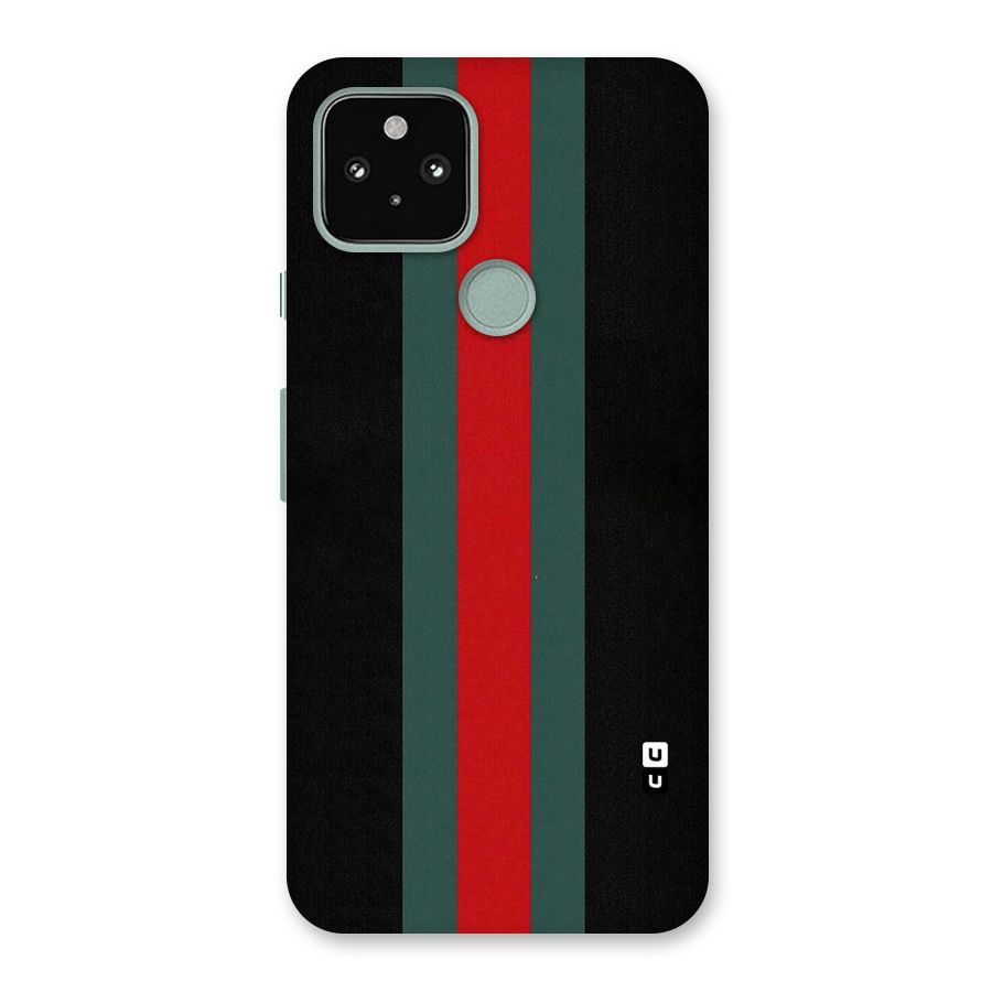 Basic Colored Stripes Back Case for Google Pixel 5