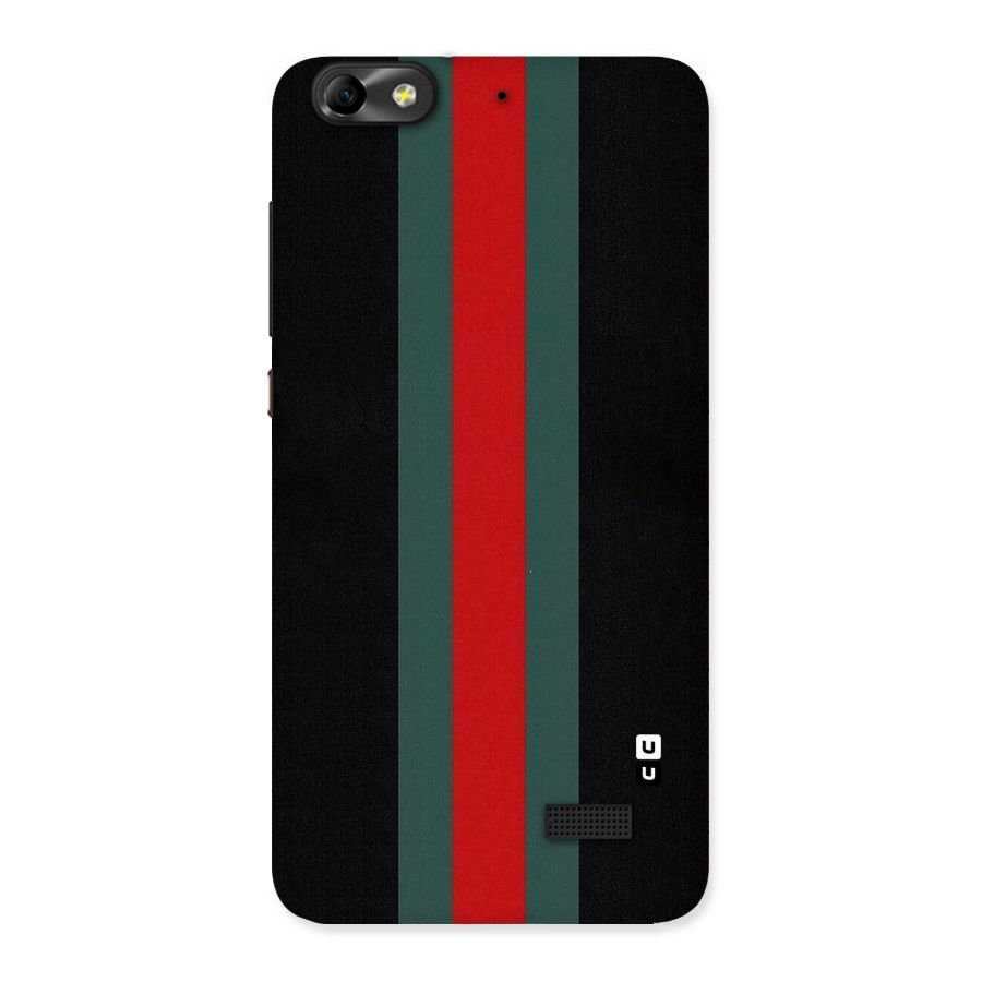 Basic Colored Stripes Back Case for Honor 4C