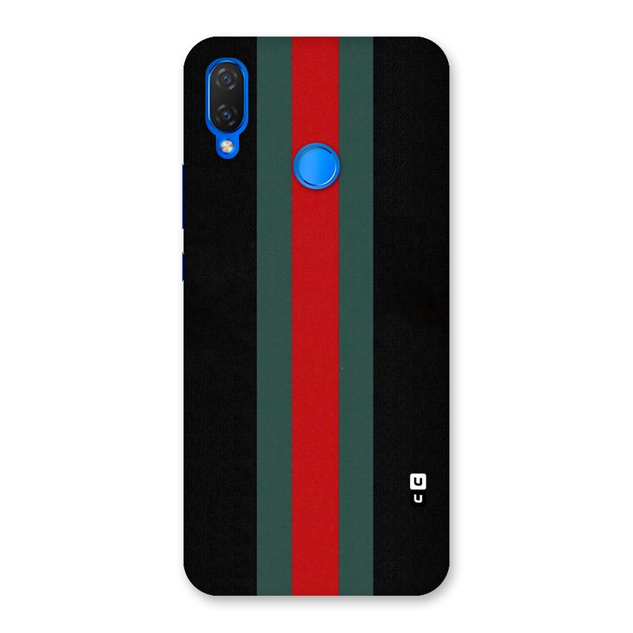 Basic Colored Stripes Back Case for Huawei P Smart+