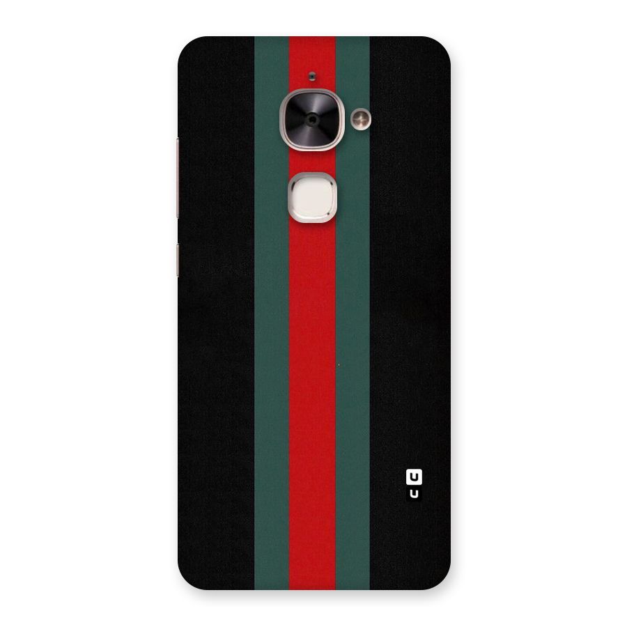Basic Colored Stripes Back Case for Le 2