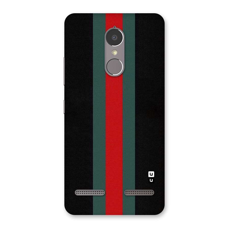 Basic Colored Stripes Back Case for Lenovo K6