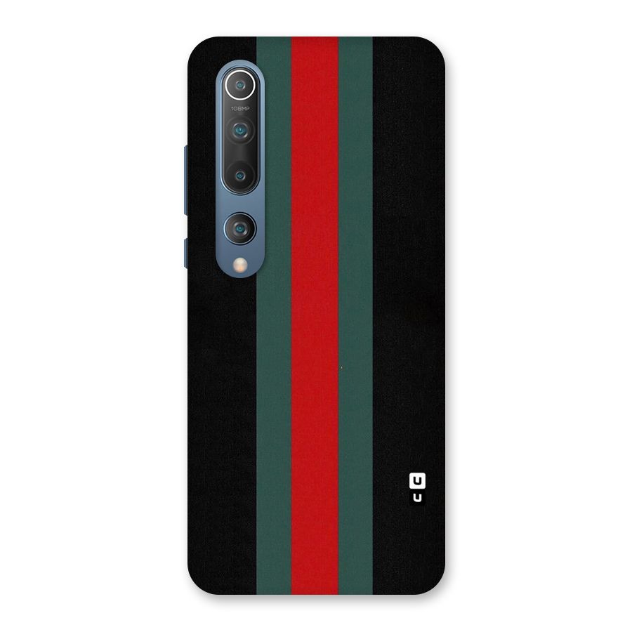 Basic Colored Stripes Back Case for Mi 10